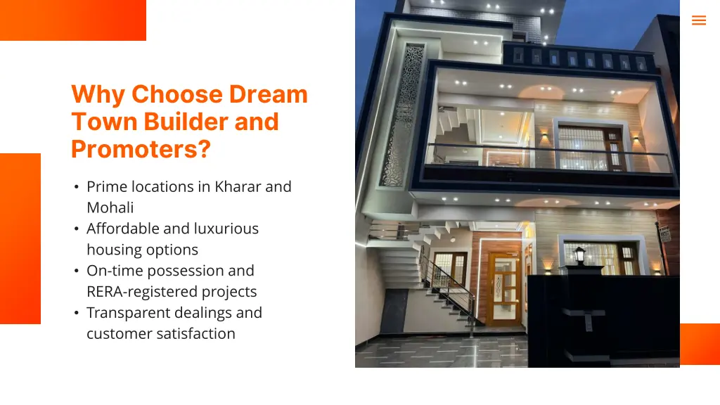 why choose dream town builder and promoters