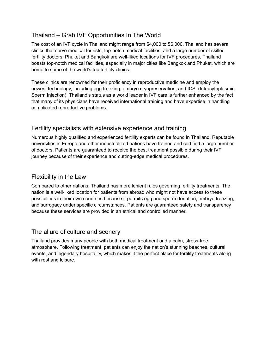 thailand grab ivf opportunities in the world