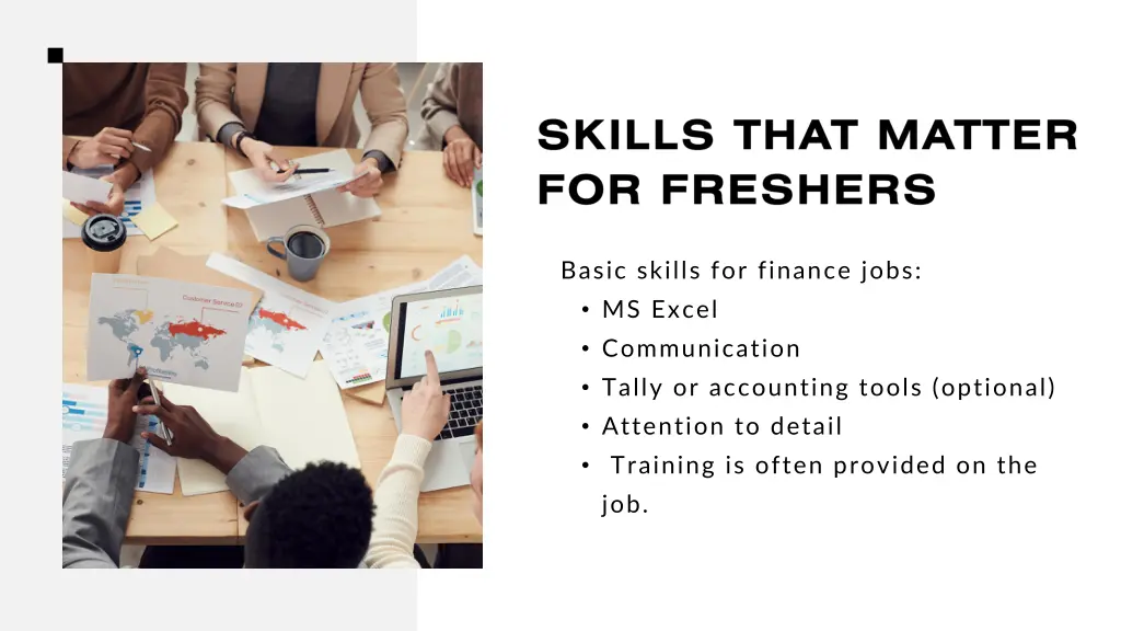 basic skills for finance jobs ms excel