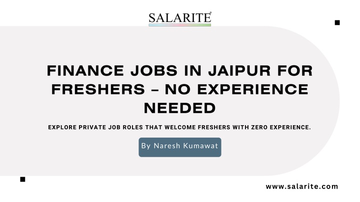 explore private job roles that welcome freshers