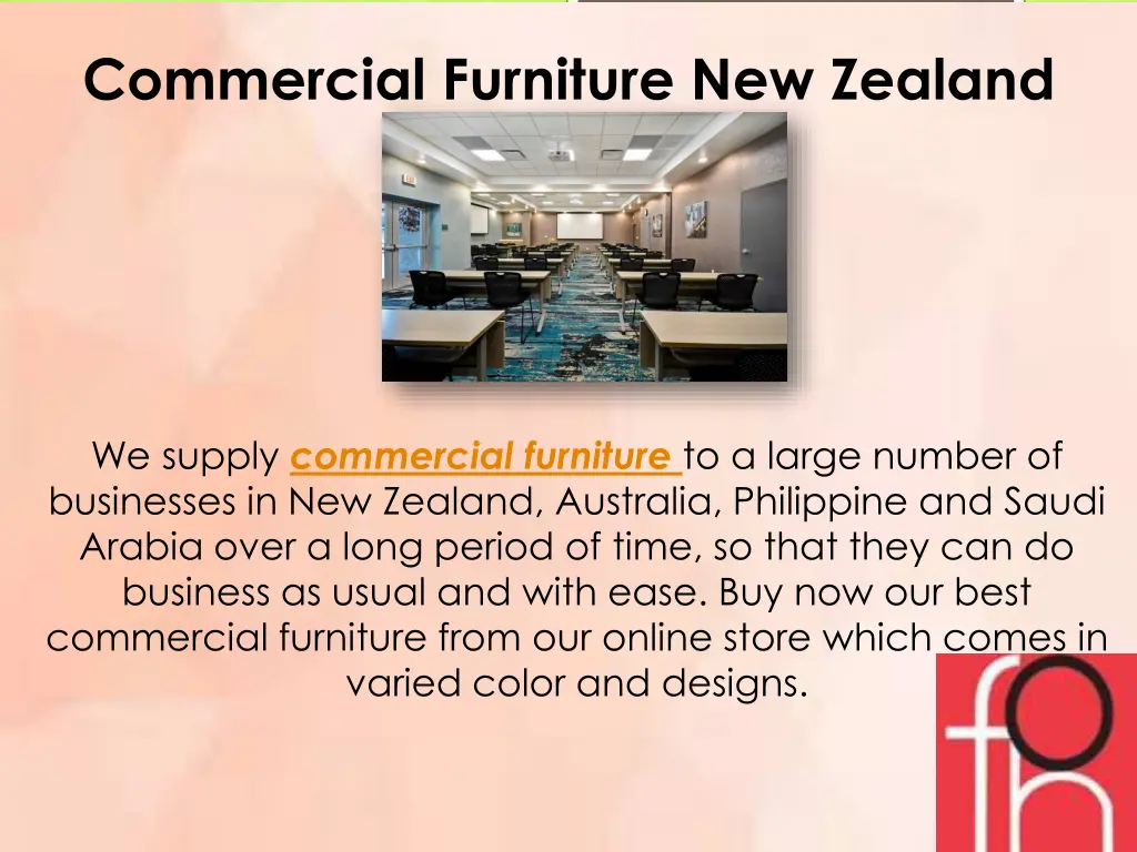 commercial furniture new zealand