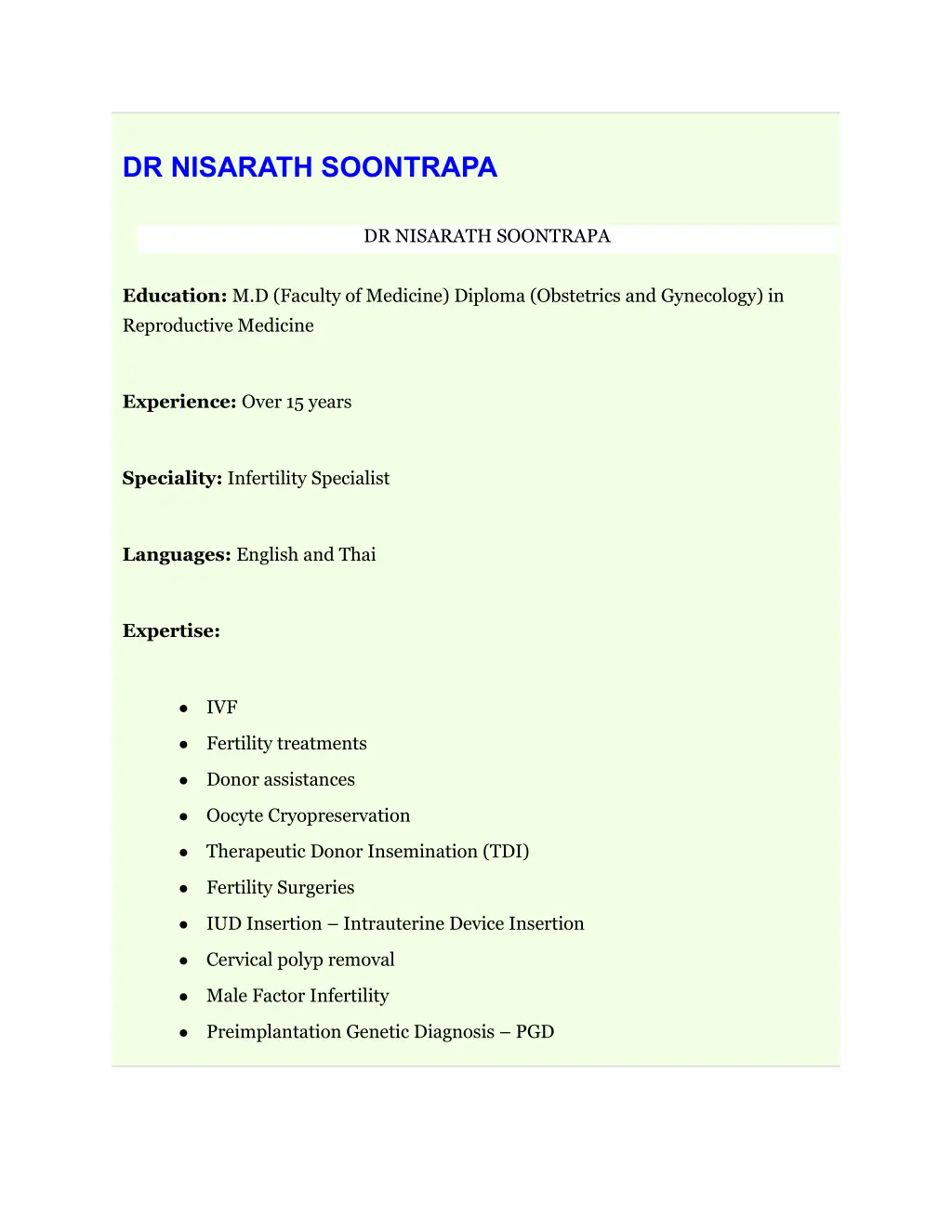 dr nisarath soontrapa