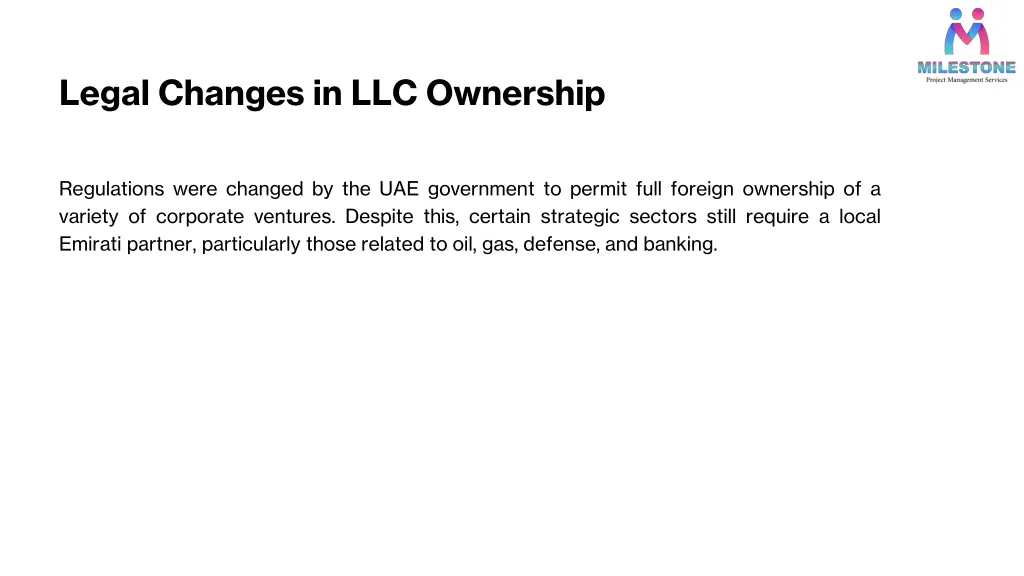 legal changes in llc ownership