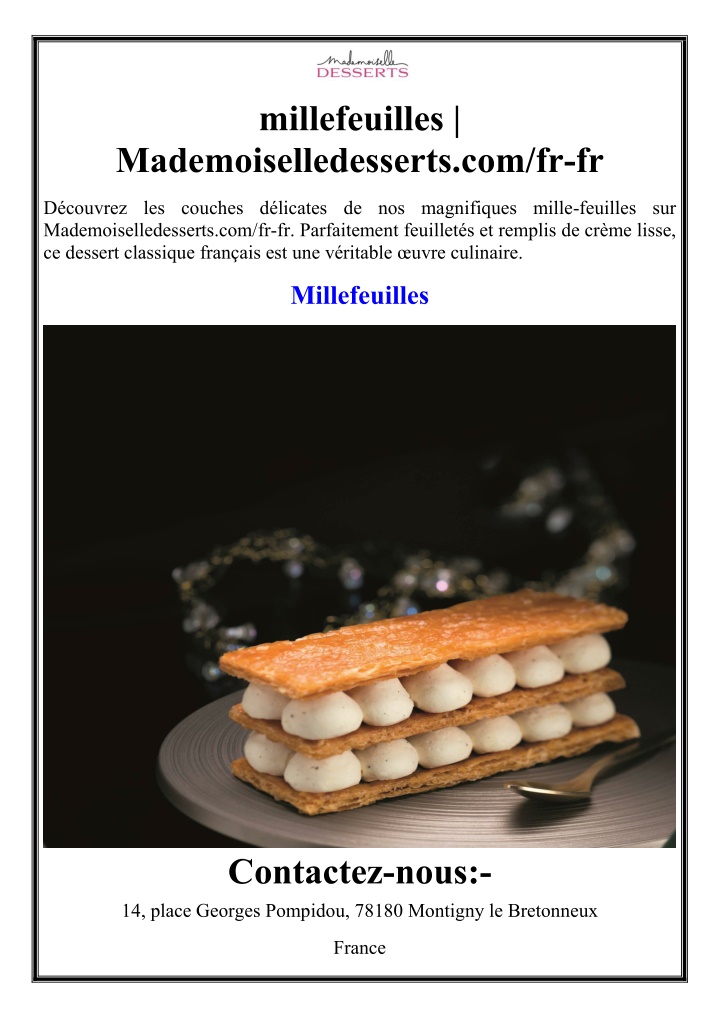 millefeuilles