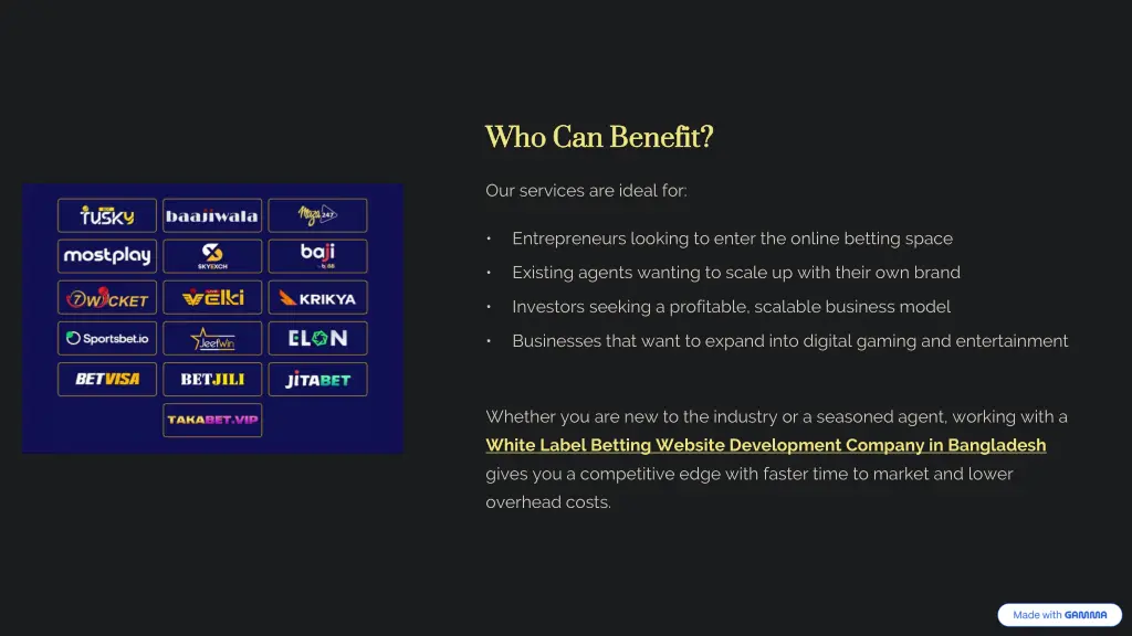 who can benefit who can benefit