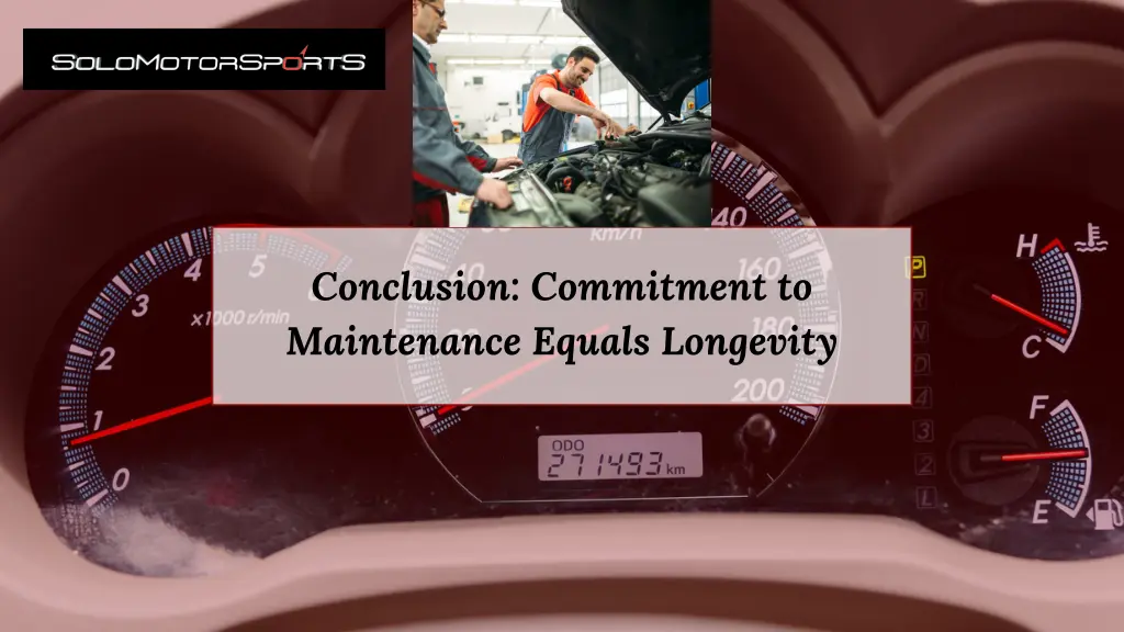 conclusion commitment to maintenance equals