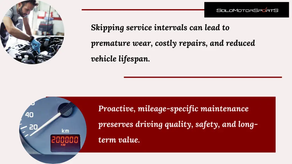 skipping service intervals can lead to