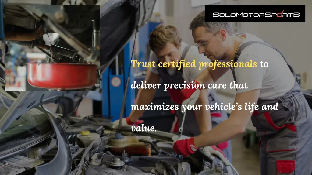 trust certified professionals to
