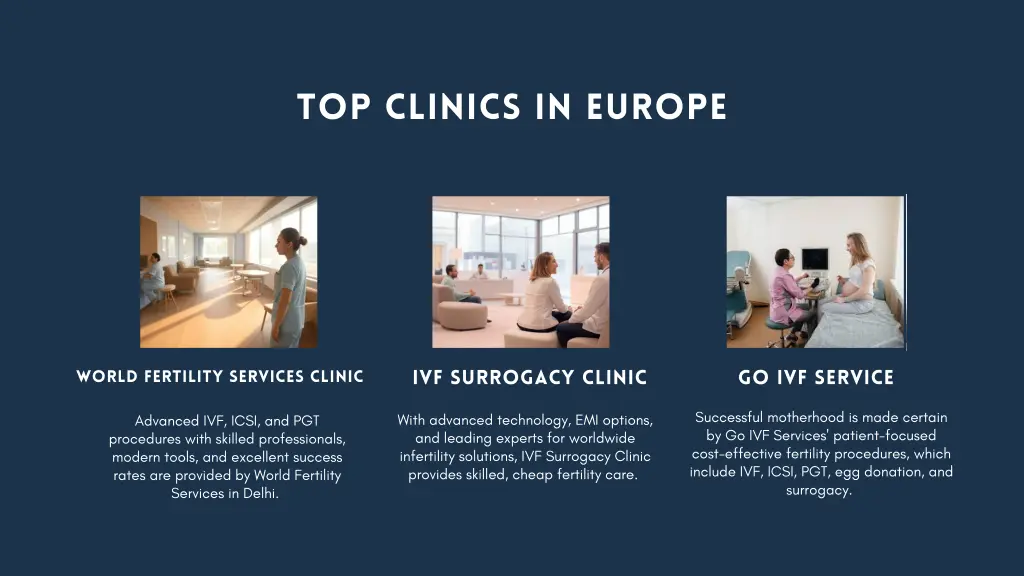 top clinics in europe