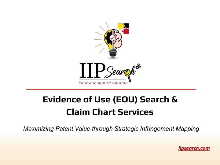 evidence of use eou search claim chart services