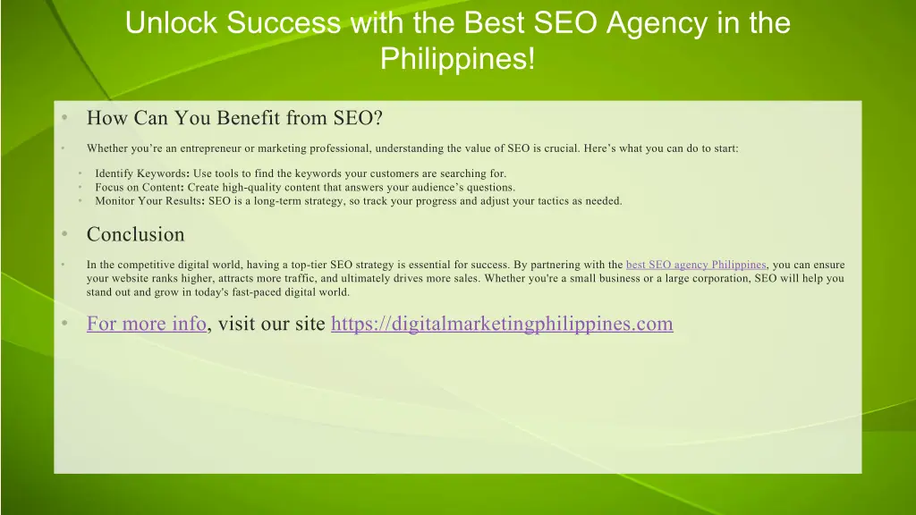 unlock success with the best seo agency 1