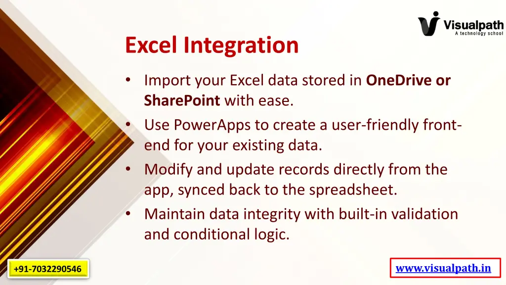 excel integration