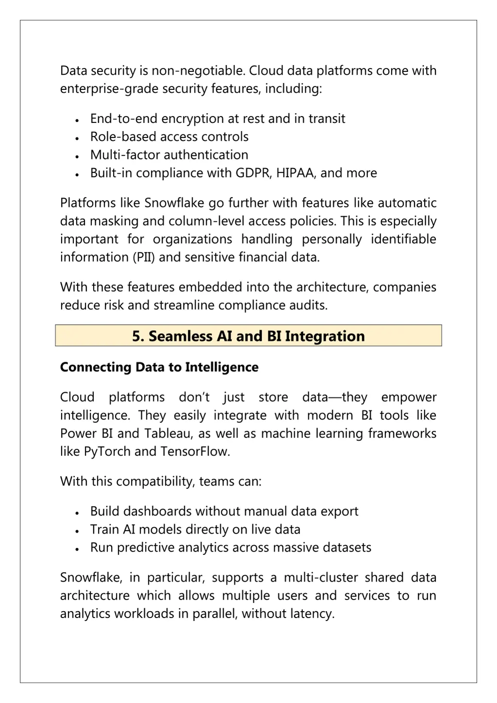 data security is non negotiable cloud data