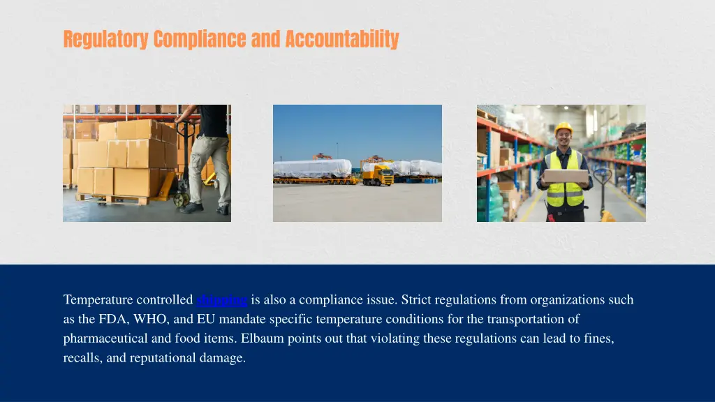 regulatory compliance and accountability