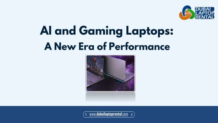 ai and gaming laptops a new era of performance