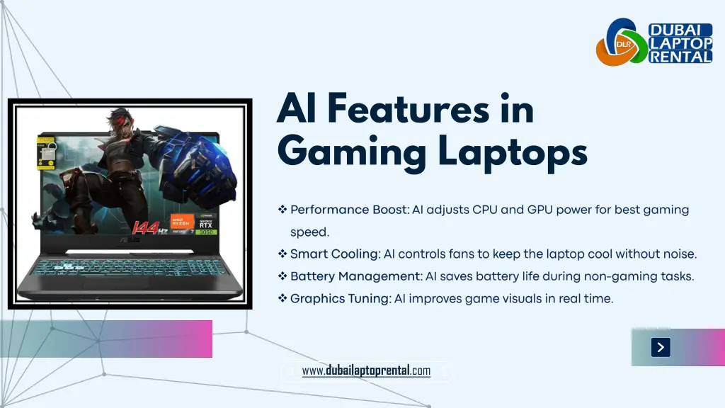ai features in gaming laptops