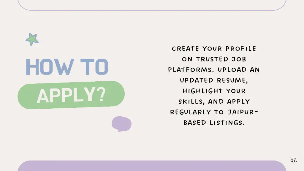 create your profile on trusted job platforms