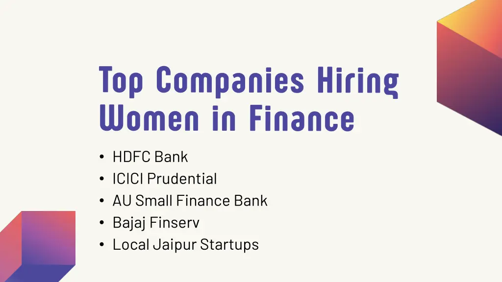 hdfc bank icici prudential au small finance bank
