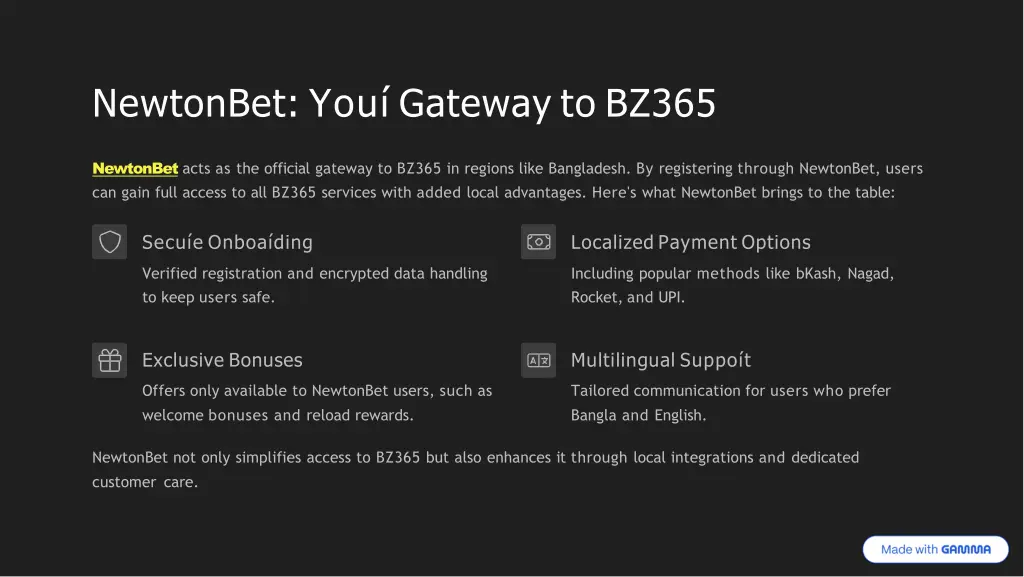 newtonbet you gateway to bz365