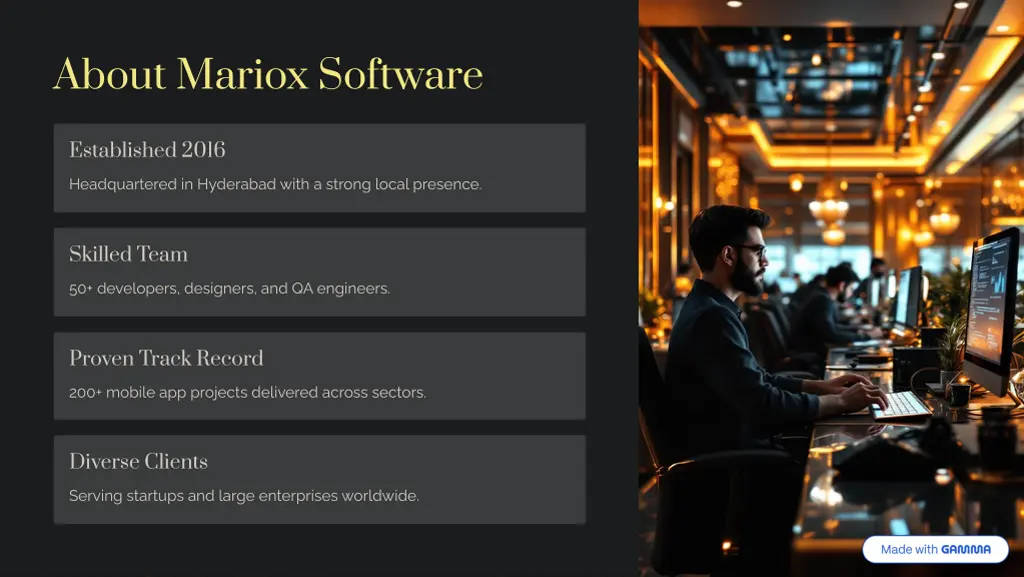 about mariox software