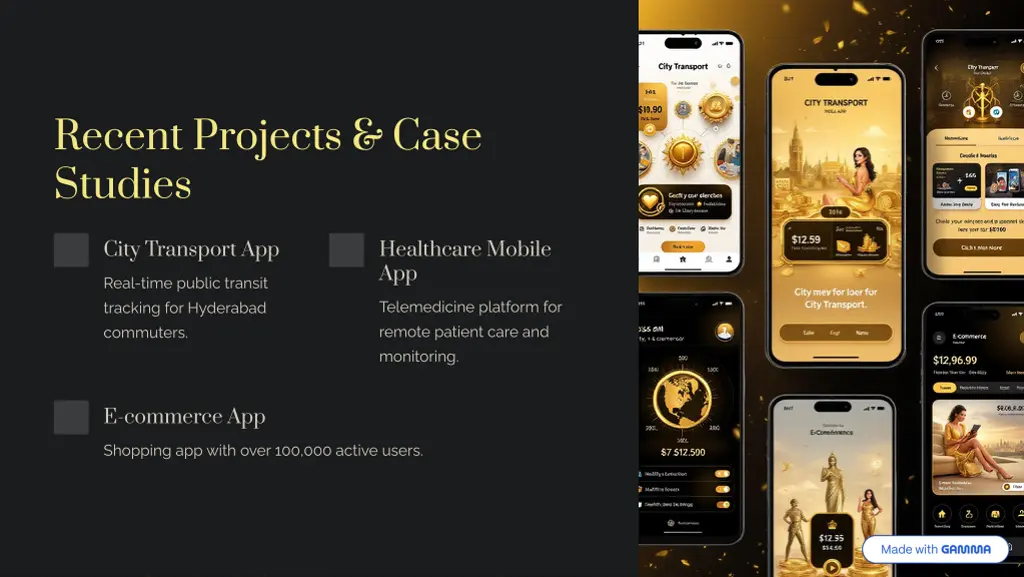 recent projects case studies