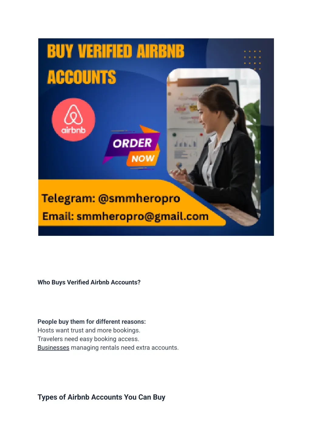 who buys verified airbnb accounts