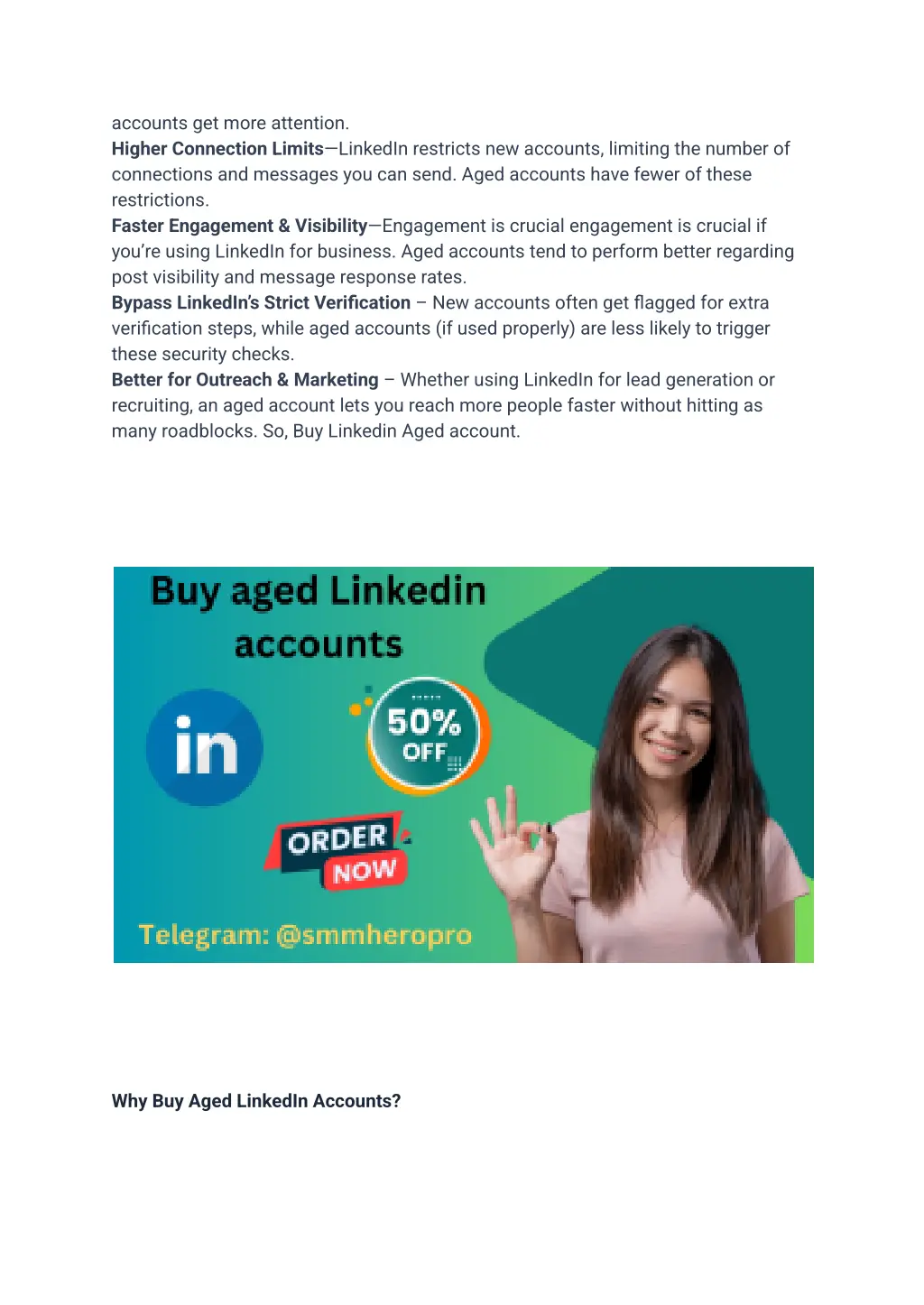 accounts get more attention higher connection