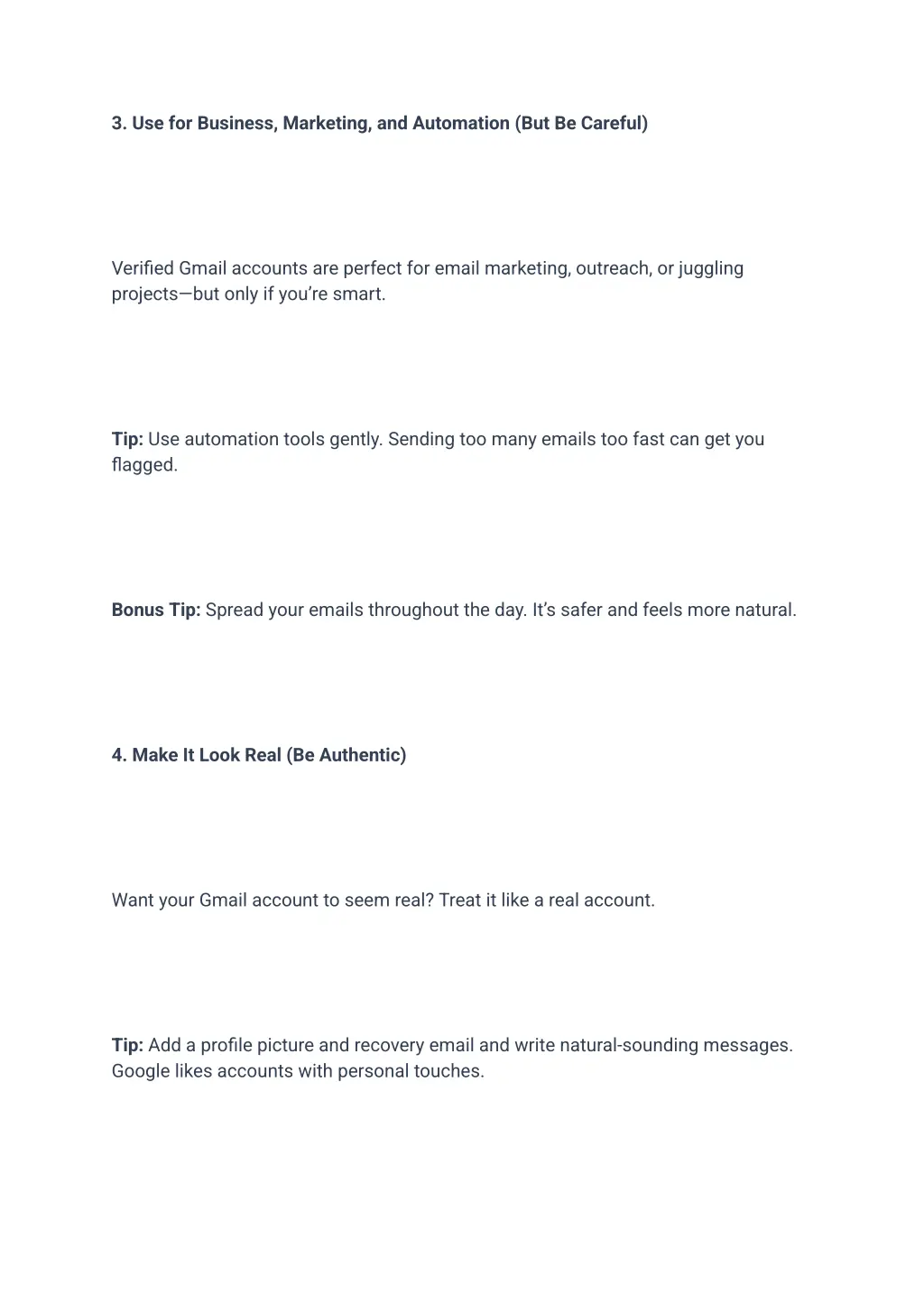 3 use for business marketing and automation