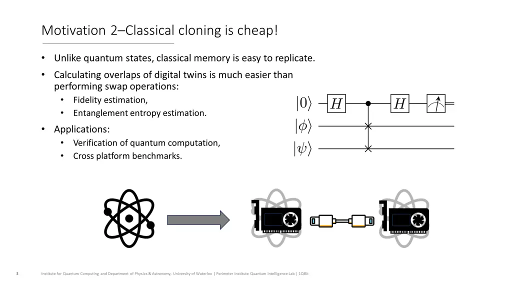 motivation 2 classical cloning is cheap