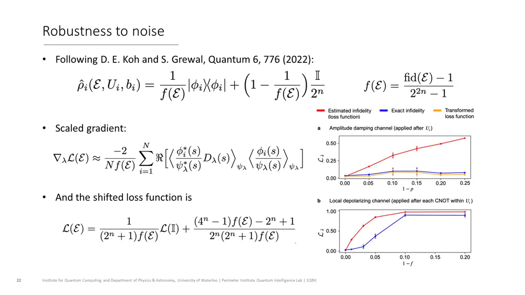 robustness to noise