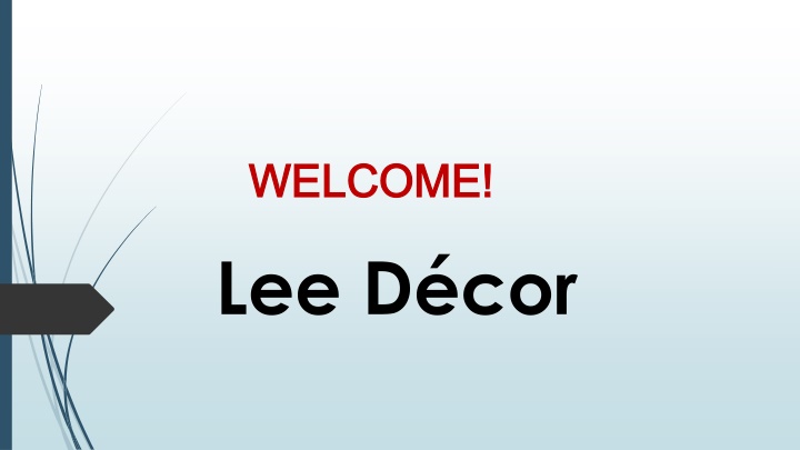 welcome welcome lee d cor