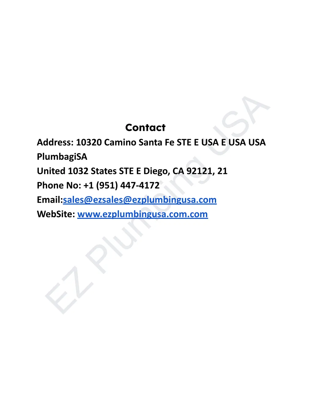 contact address 10320 camino santa