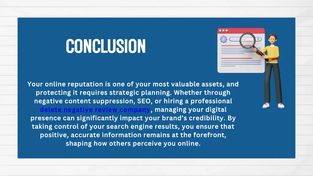 your online reputation is one of your most