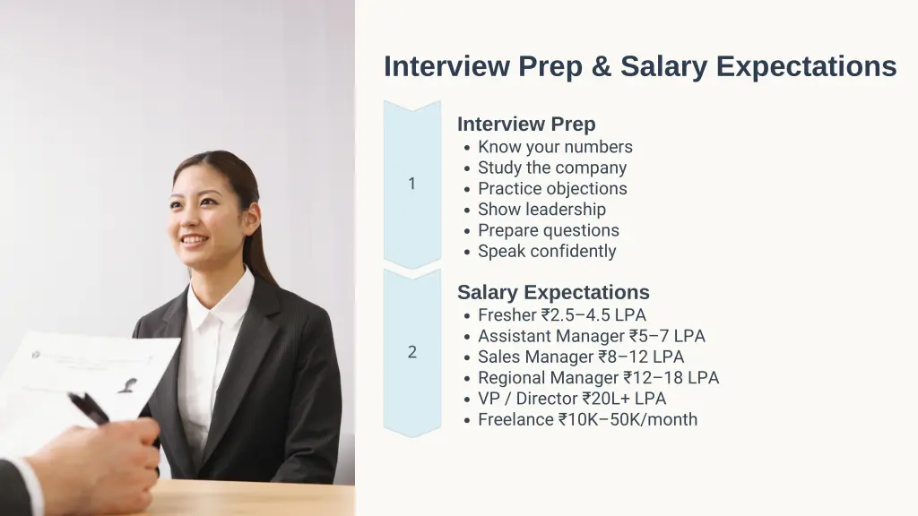 interview prep salary expectations