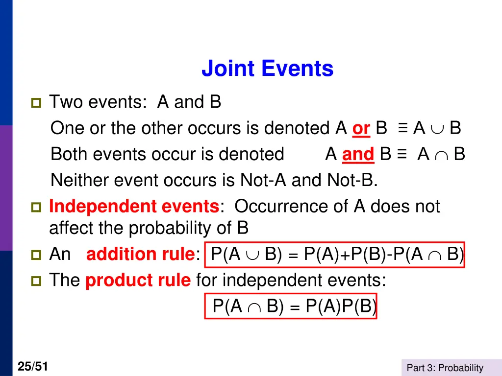 joint events