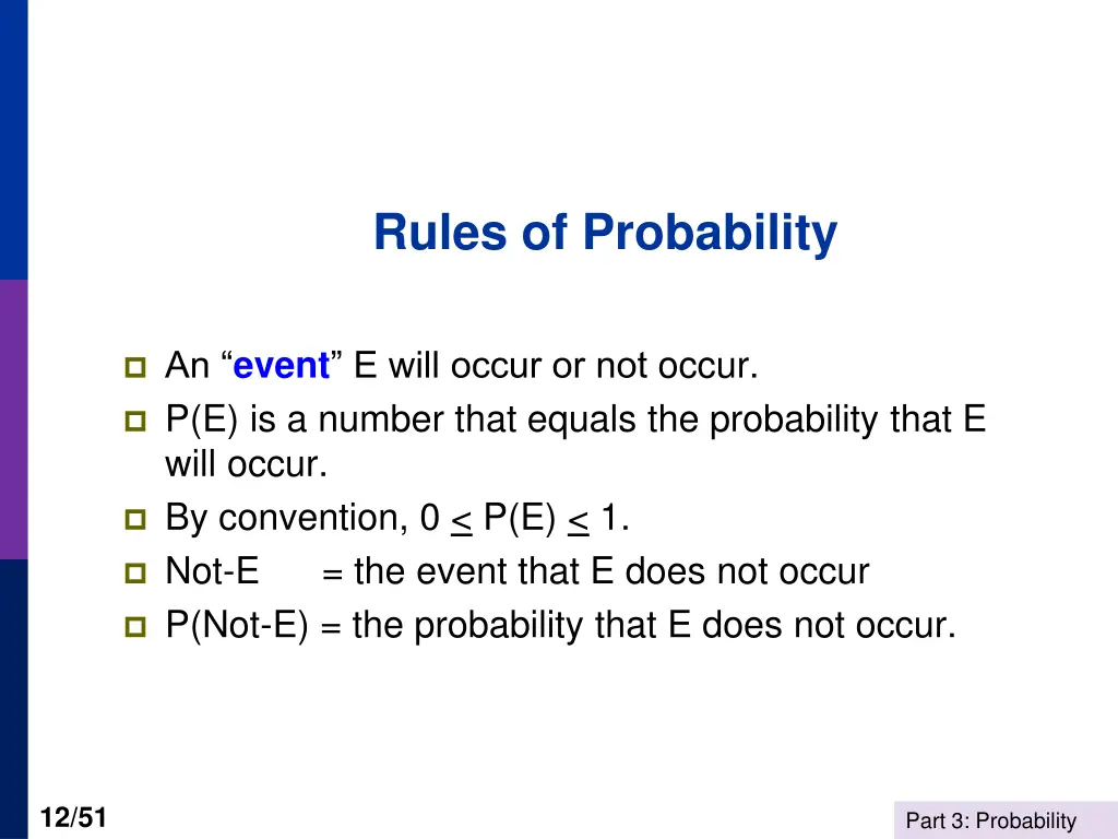 rules of probability