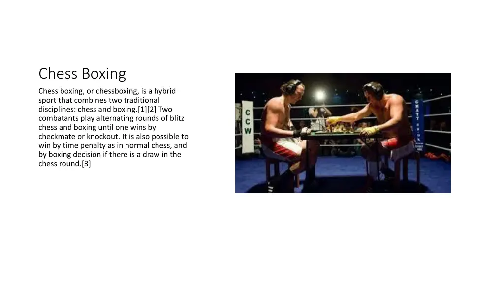 chess boxing