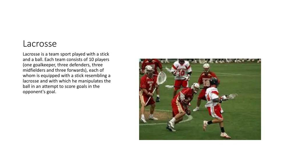 lacrosse