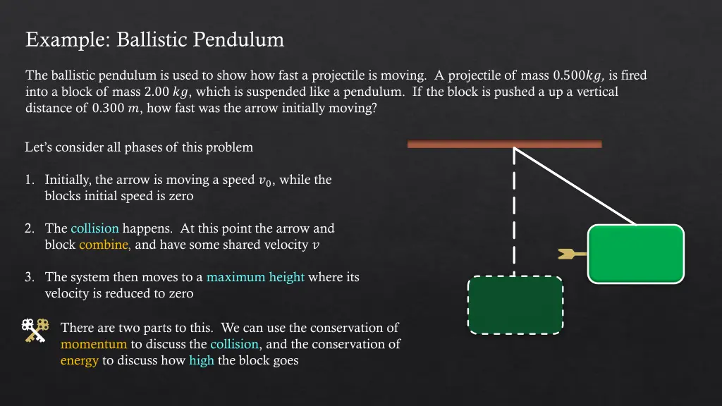 example ballistic pendulum 2