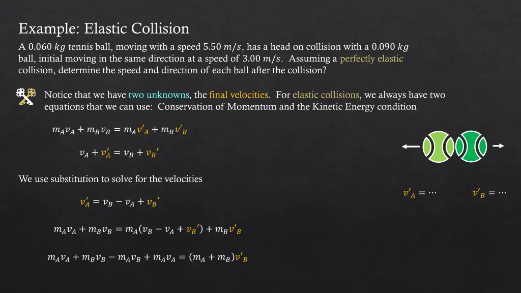 example elastic collision 1