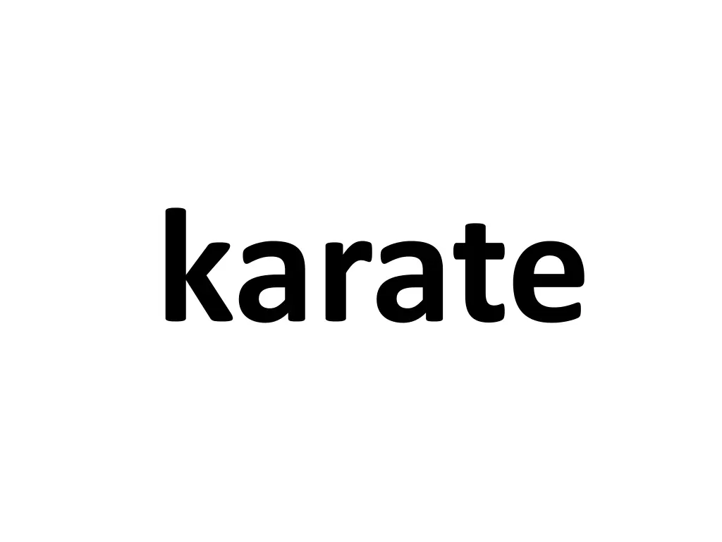 karate