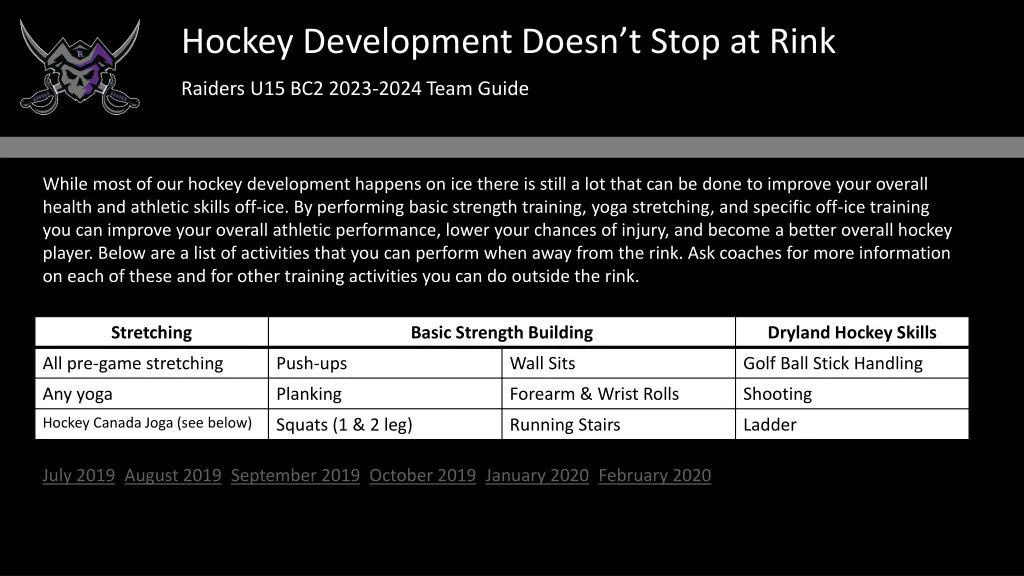 hockey development doesn t stop at rink