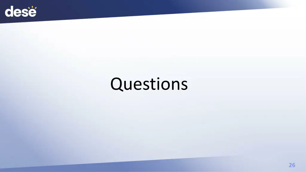 questions