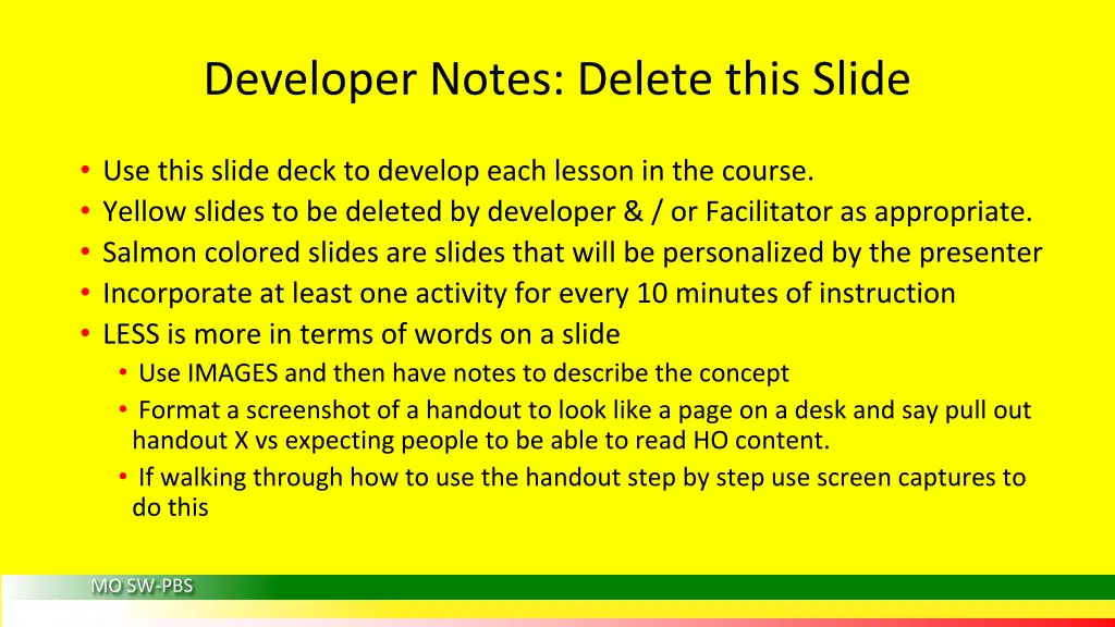 developer notes delete this slide