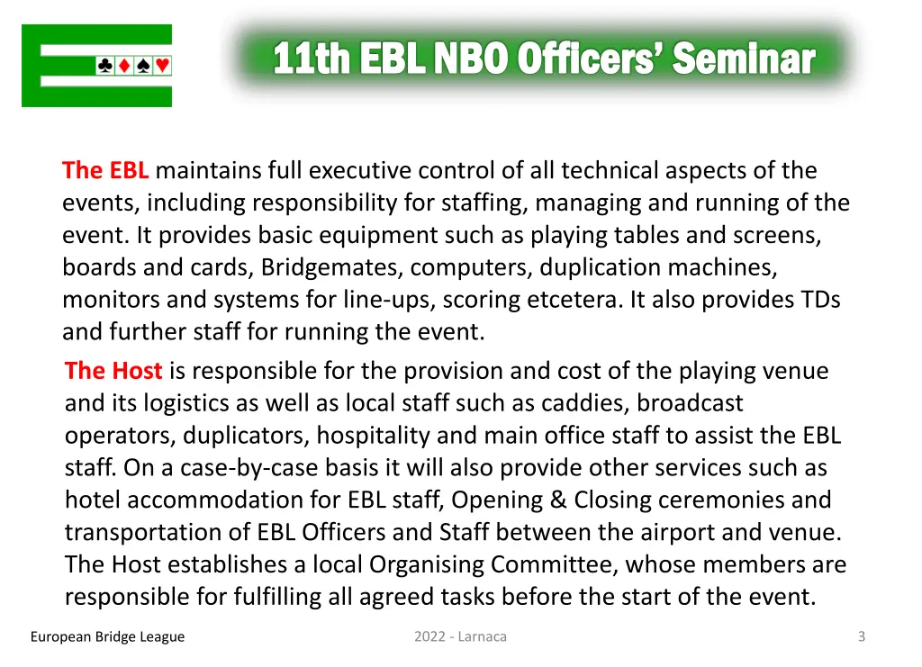 11th ebl nbo officers seminar 2