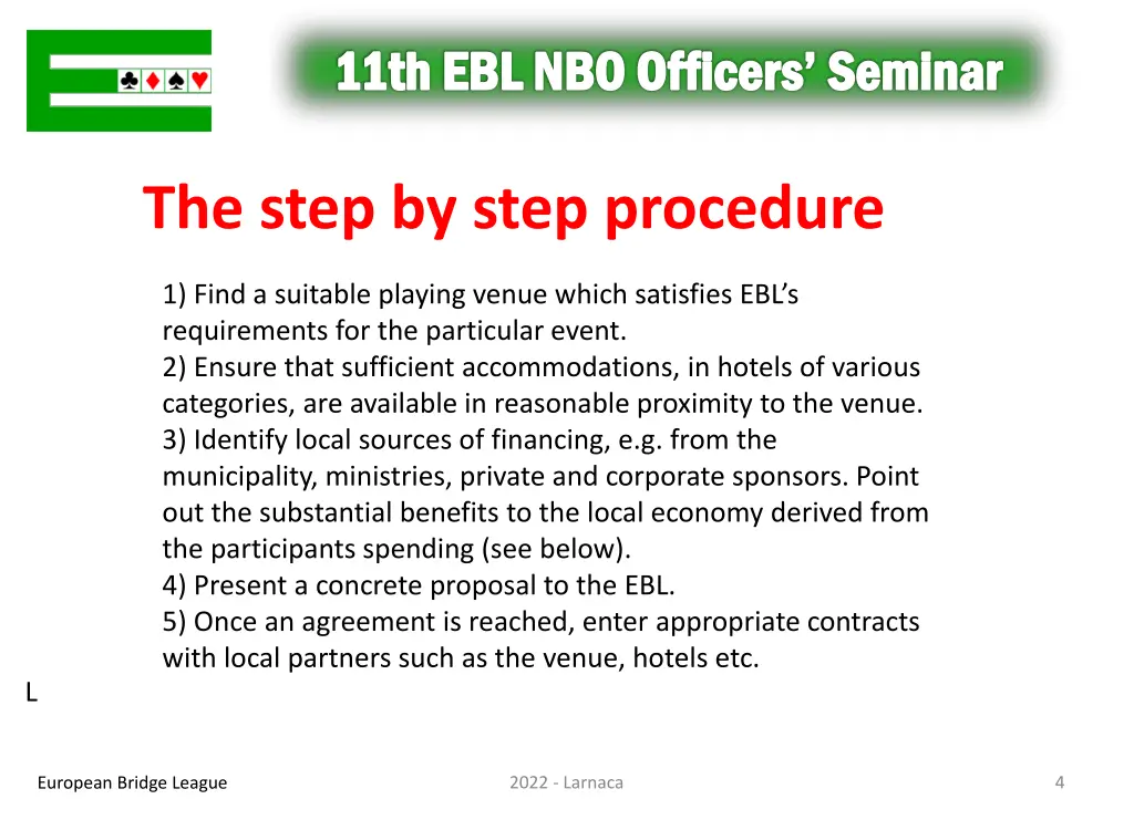 11th ebl nbo officers seminar 3