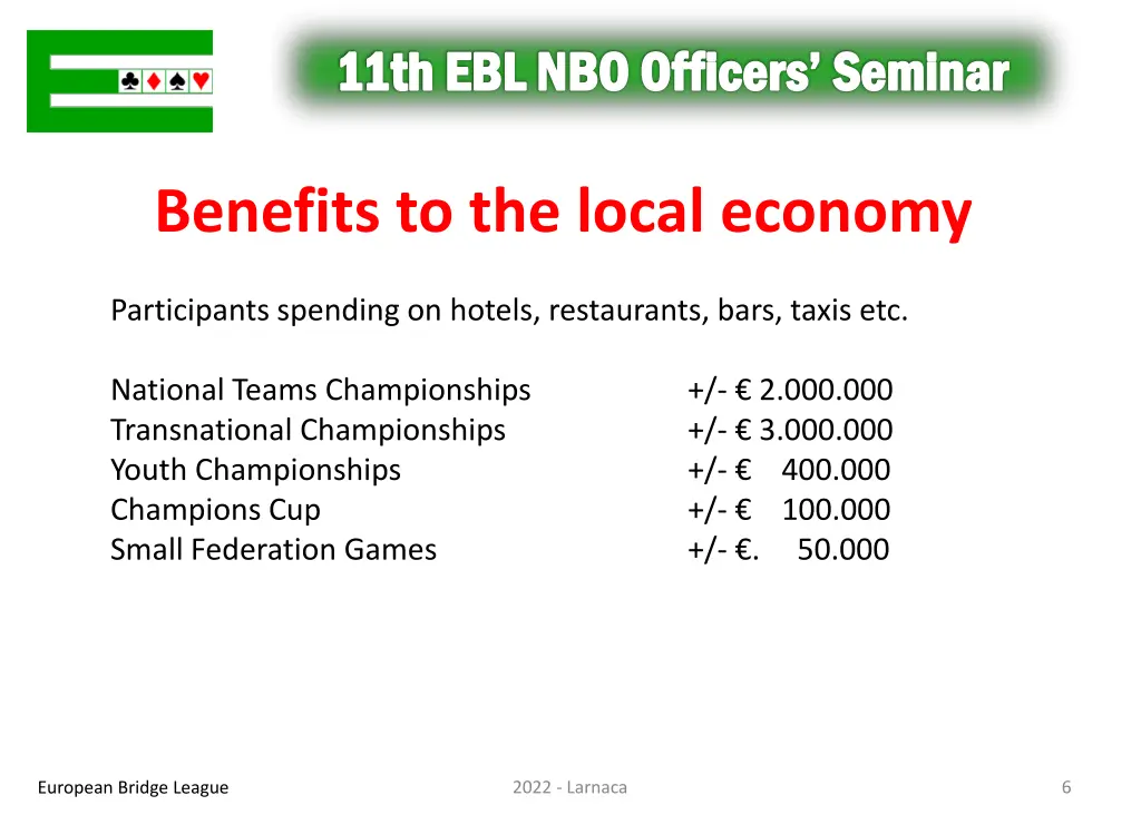 11th ebl nbo officers seminar 5