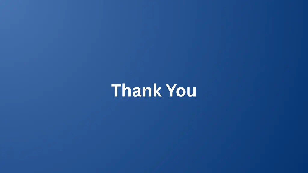 thank you
