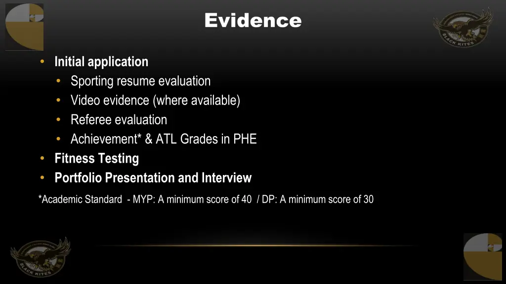 evidence