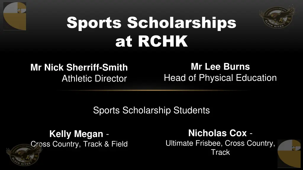 sports scholarships at rchk